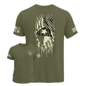 Texas Veteran Flag Tee