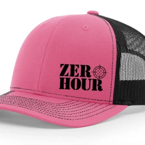 Zero Hour Pink Trucker Hat