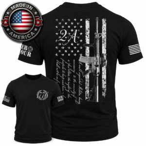 MADE IN AMERICA Zero Hour "Second Amendment Flag" T-Shirt